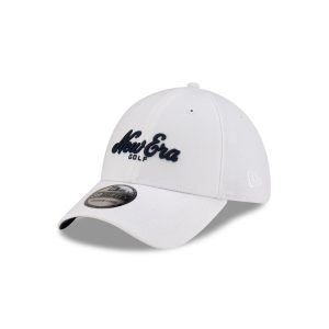 Script White 39THIRTY Stretch Fit
