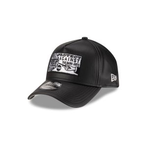 Dark Arts Faux Leather 9FORTY A-Frame Snapback