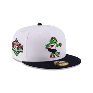 Mascot White 59FIFTY Fitted