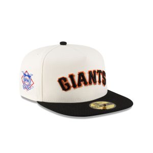 Just Caps League Sidepatch Chrome White 59FIFTY A-Frame Fitted