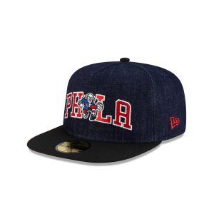 Navy Denim 59FIFTY A-Frame Fitted