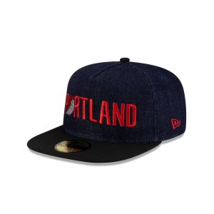 Navy Denim 59FIFTY A-Frame Fitted