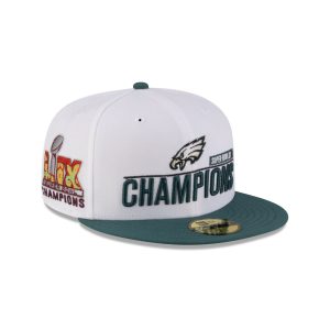 Super Bowl LIX Champions White 59FIFTY Fitted