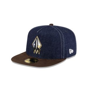 Houston Pack Denim 59FIFTY A-Frame Fitted