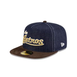 Houston Pack Denim Los Astros 59FIFTY A-Frame Fitted