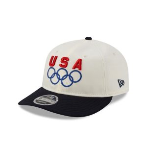 Chrome White Navy Retro Crown 9FIFTY Snapback