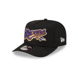 Born x Raised Script Black 9FIFTY A-Frame Snapback