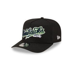Born x Raised Script Black 9FIFTY A-Frame Snapback