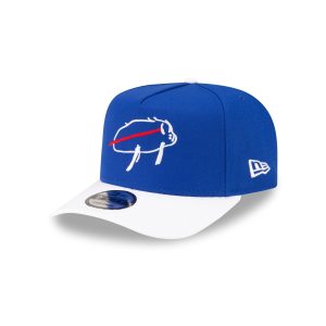 Billustration White Visor 9FIFTY A-Frame Snapback