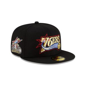 1963-1976 Hardwood Classics Poly Black 59FIFTY Fitted