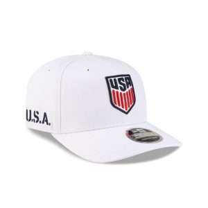 U.S. Soccer Men's National Team Americana White 9SEVENTY Stretch-Snap