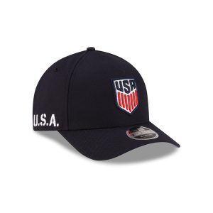 U.S. Soccer Men's National Team Americana Navy 9FORTY M-Crown A-Frame Snapback