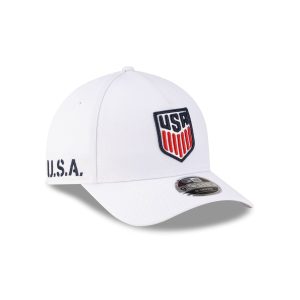 U.S. Soccer Men's National Team Americana White 9FORTY M-Crown A-Frame Snapback