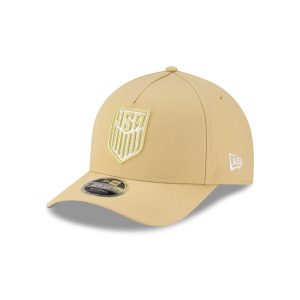 U.S. Soccer Men's National Team Vegas Gold 9FORTY M-Crown A-Frame Snapback