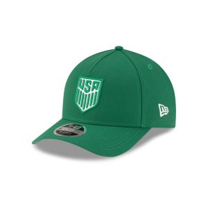 U.S. Soccer Men's National Team Kelly Green 9FORTY M-Crown A-Frame Snapback