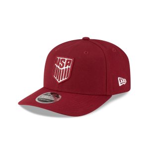 U.S. Soccer Men's National Team Cardinal 9SEVENTY Stretch-Snap