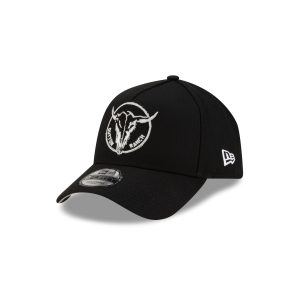 Bull Skull Black 9FORTY A-Frame Snapback