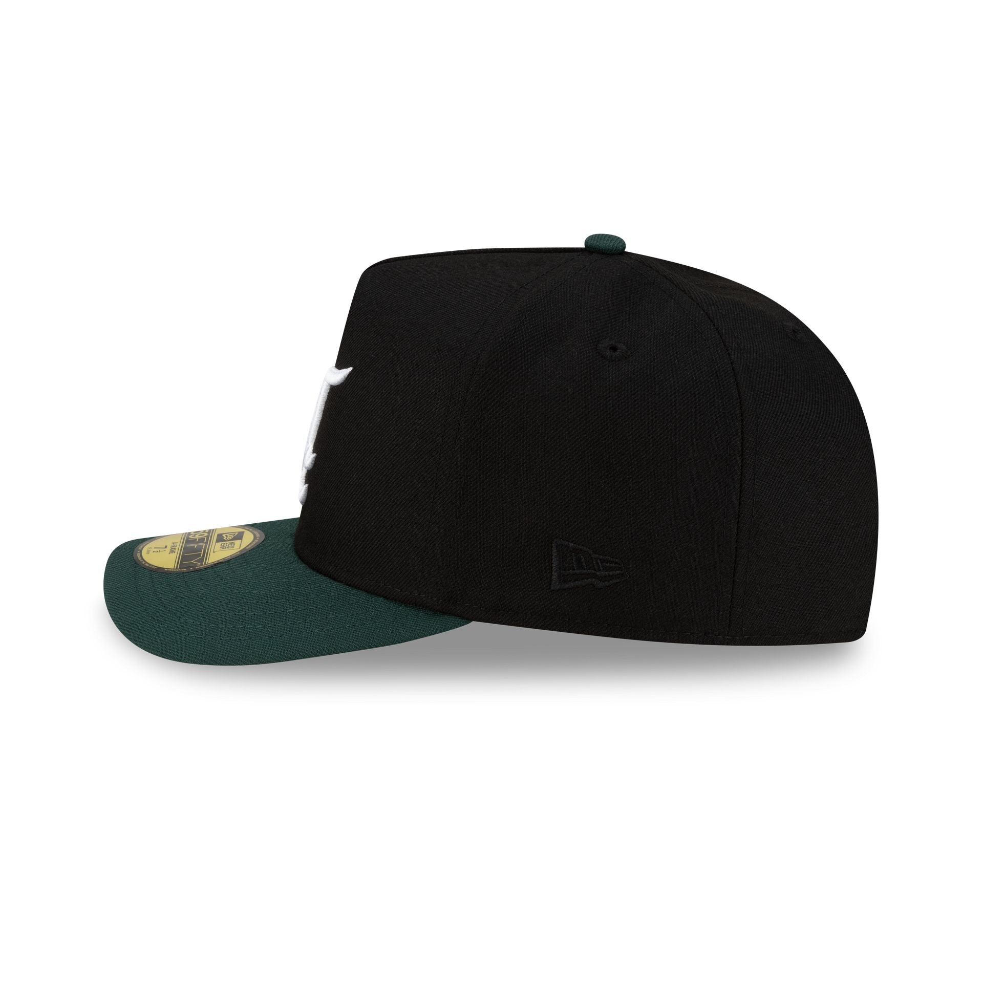 71006043_59FIFTYAF_MLB25_JUSTCAPS_UPSIDEDOWNLOGO_OAKATHCO_BLACK_LSIDE.jpg