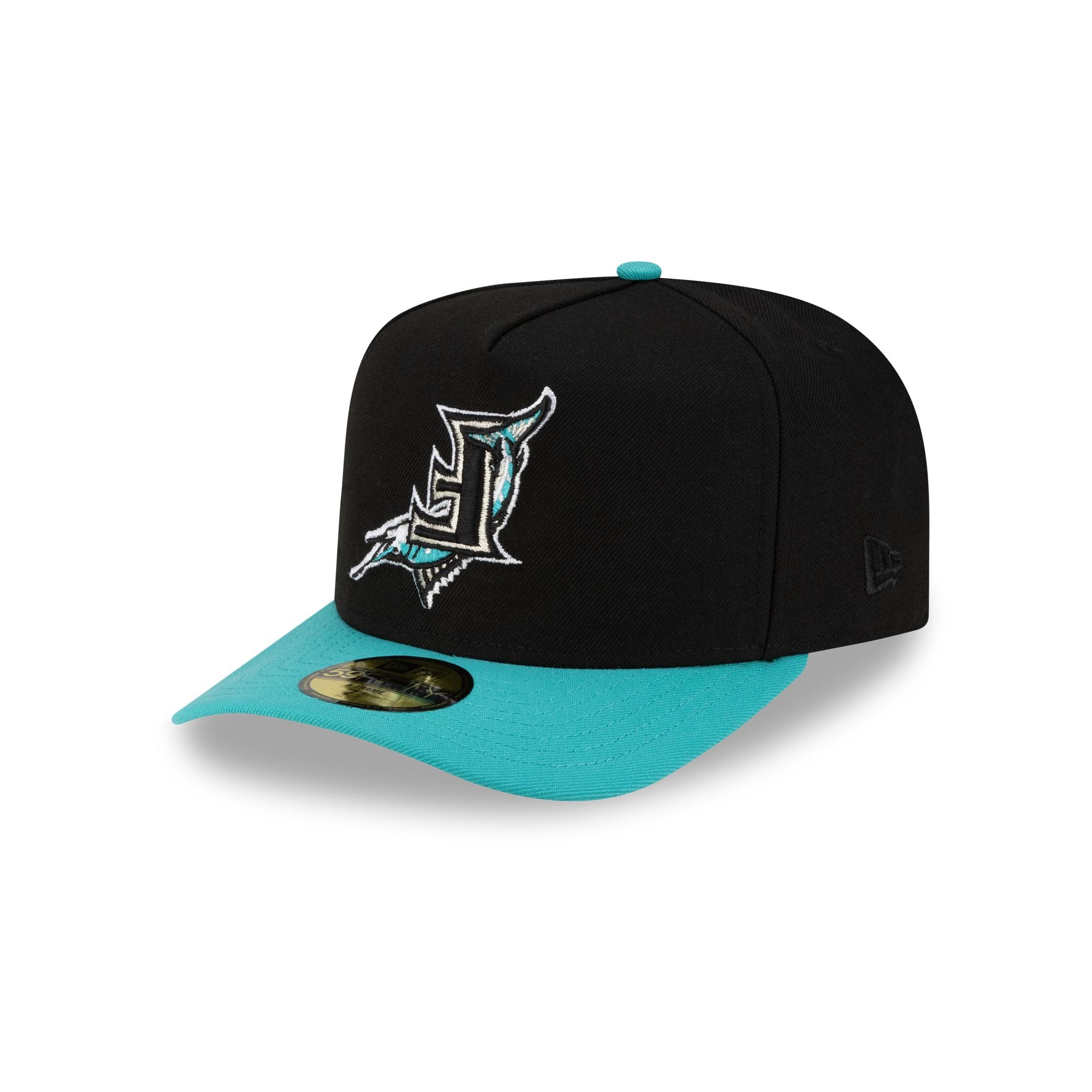 71006047_59FIFTYAF_MLB25_JUSTCAPS_UPSIDEDOWNLOGO_FLOMARCO_BLACK_3QL-1.jpg
