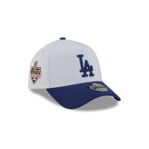 2025 World Series Champions Trophy Sidepatch White 9FORTY A-Frame Snapback