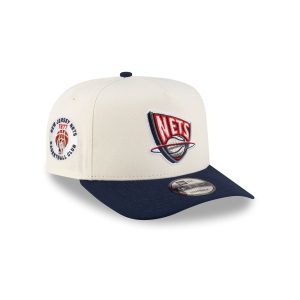 1997-2012 Hardwood Classics Express Chrome White 9FIFTY A-Frame Snapback