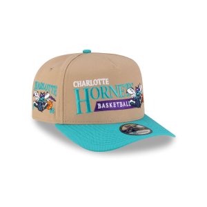 1988-2002 Hardwood Classics Liner Camel 9FIFTY A-Frame Snapback