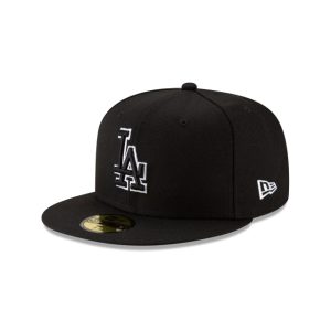 Black Outline 59FIFTY Fitted