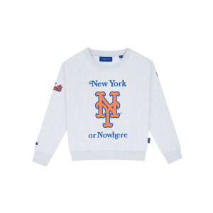 New York or Nowhere Youth Chrome White Crewneck