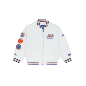 New York or Nowhere Youth White Jacket