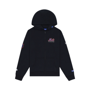 New York or Nowhere Black Full-Zip Hoodie