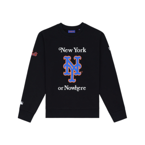 New York or Nowhere Black Crewneck