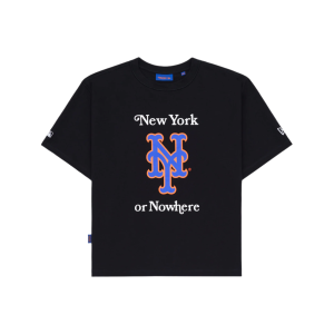 New York or Nowhere Black Relaxed Logo T-Shirt